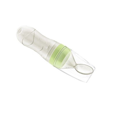 feeding bottle with spoon baby food feeder