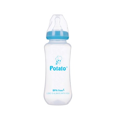 Baby Milk/Water Feeding Bottles, Polypropylene, BPA Free, with Silicone nipple