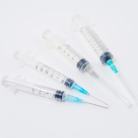 medical syringes of all sizes