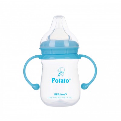 New Baby Care Products Food Grade LSR nipple handle Feeding Bottle