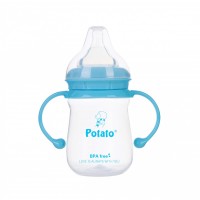 New Baby Care Products Food Grade LSR nipple handle Feeding Bottle